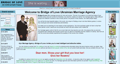 Desktop Screenshot of bridgeoflove.com.ua
