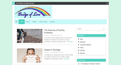 Desktop Screenshot of bridgeoflove.com